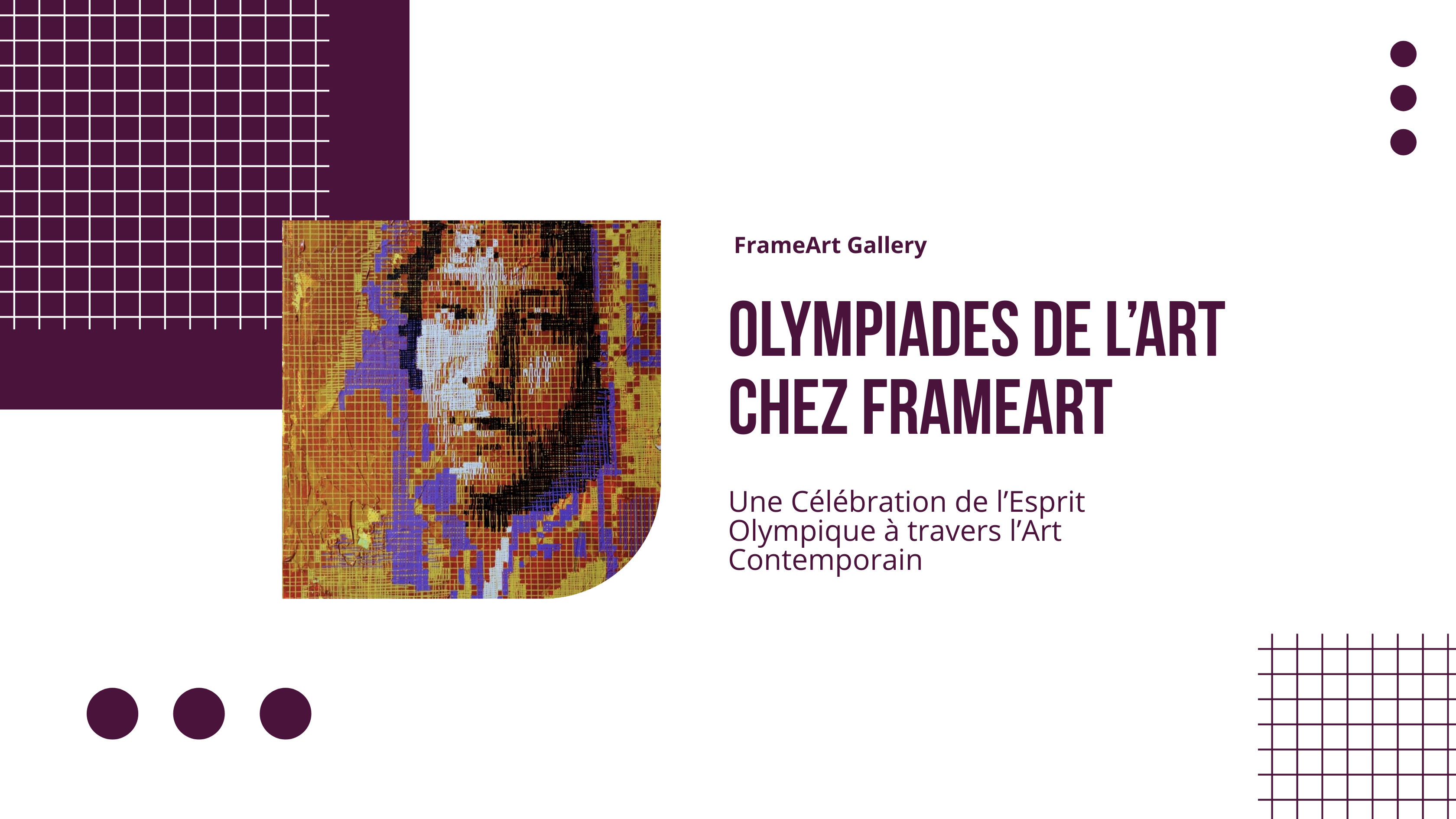 Olympiades de l’Art chez FrameArt : Une Célébration de l’Esprit Olympique à travers l'Art Contemporain